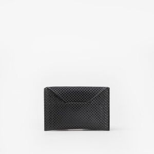 Pre Owned Clare V. Black Perforated Card Holder